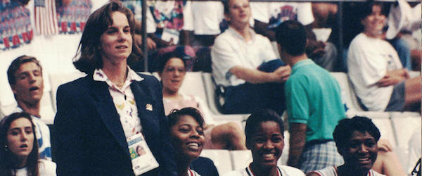 玛丽·劳埃德·爱尔兰博士在1992年奥运会上。