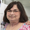 肺移植病人格伦达·布朗。