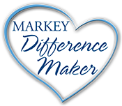 Markey Difference Maker心形标志